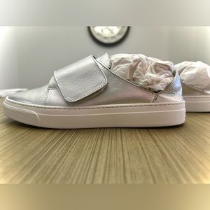 Metallic Grey Sneaker